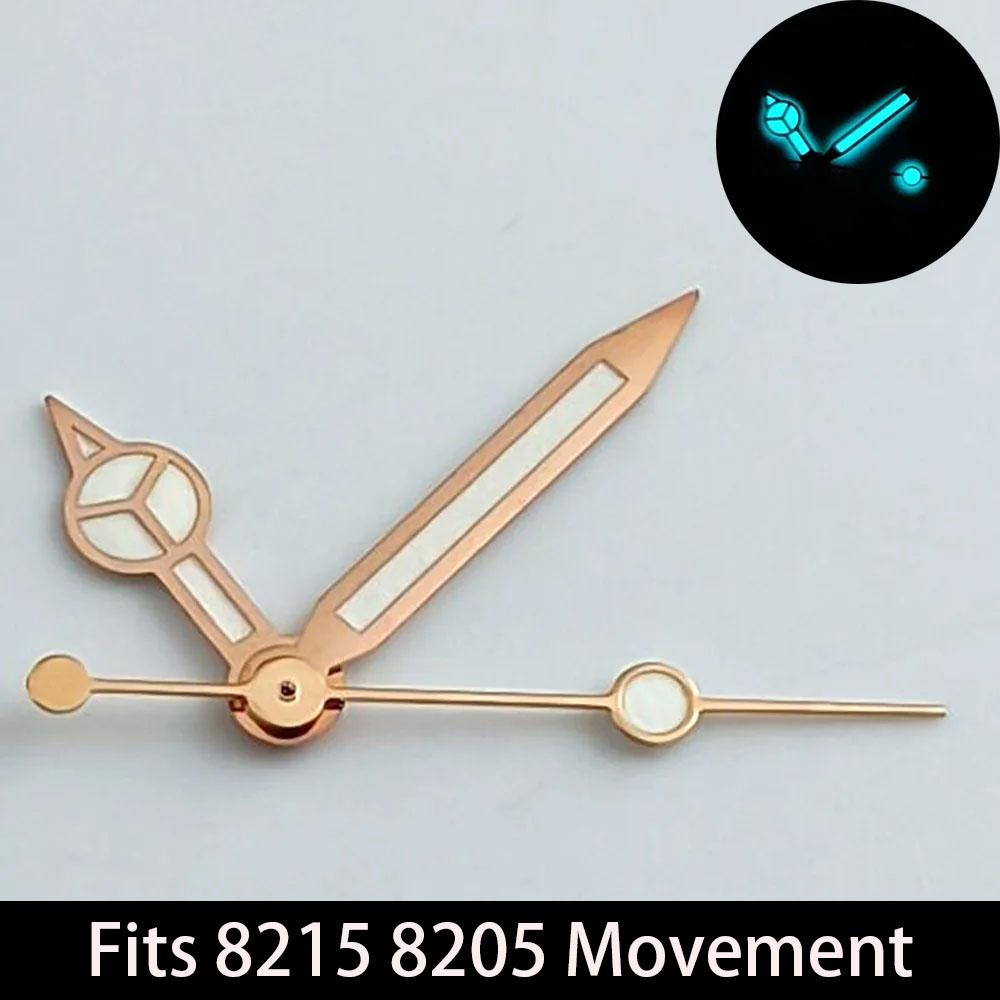 High quality watch hands blue-green/green luminous hands suitable for N H35 NH36/ETA 2836 2824/8205 8215 movements