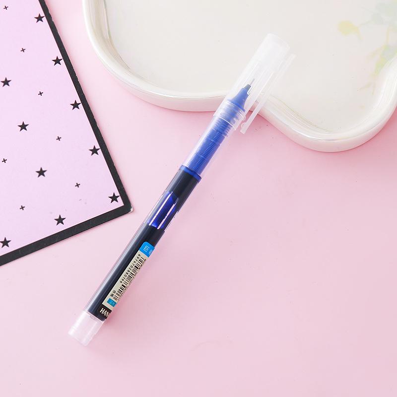 Quick-Dry Rollerball Pen: Large Capacity, Creative Stationery for Students & Office Signatures