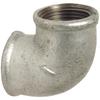 Galvanized cast iron elbow 90 degrees 1 x 1/2 inch