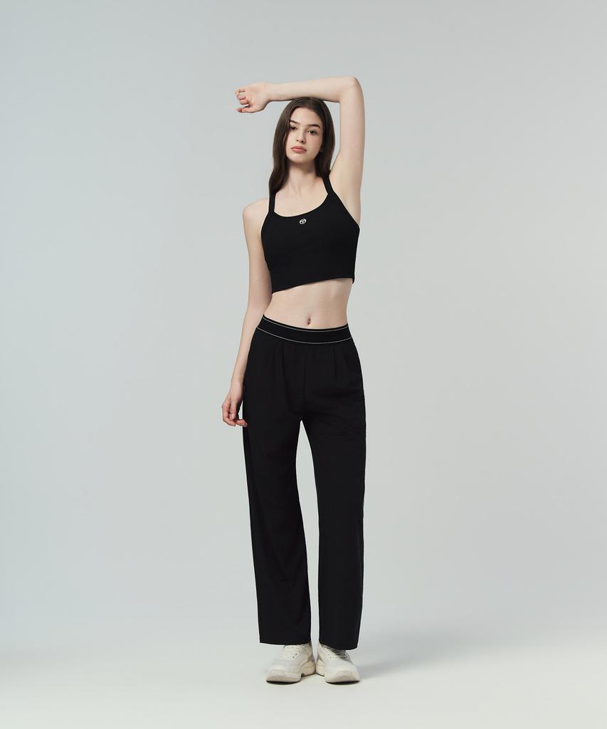 SERGIO TACCHINI W Elastic Waist Woven Wide Pants