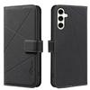 For Samsung Galaxy A15 5G/Galaxy A15 4G Case BINFEN COLOR BF35 Geometry Imprinted Leather Phone Cover RFID Blocking Wallet Stand