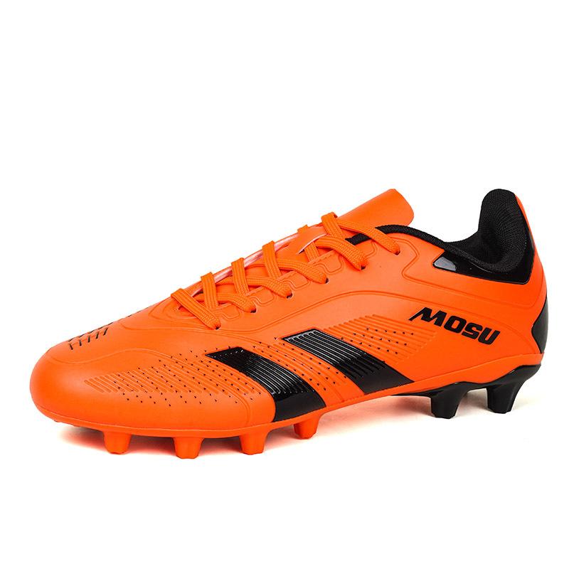 1688 Football Shoes Men's Women's Leather Face HG Long Nails TF Broken FG Nail Bottom Competition Training AG Sports Youth