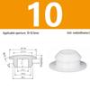 High-Temp Resistant Silicone Rubber Stopper with Card Slot Sealing Cap