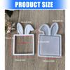 Silicone Easters Rabbits Mould Detachable Designs Multipurpose Candle Soap Chocolate Craft Tool Home Decoration