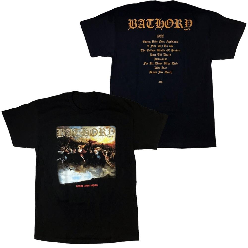 Bathory  Blood Fire Death tshirt Unisex T-Shirt L