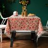 Christmas Tablecloths Home Dining Theme Decorative Cover Fabric Tablecloths Tables And Chairs