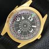 ART DECO VINTAGE HAND-WINDING SWISS MENS REFURBISHED BLACK DIAL WATCH A701137-5 R205b-a701137