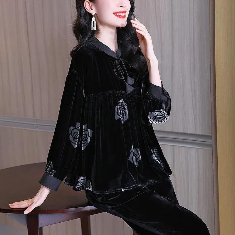 Skjorte med slank bunn for kvinner