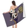 Anime Character Print Bath Towel Set - Soft Absorbent Towels for Fans, Vibrant Designs for Everyday Use and Comfort