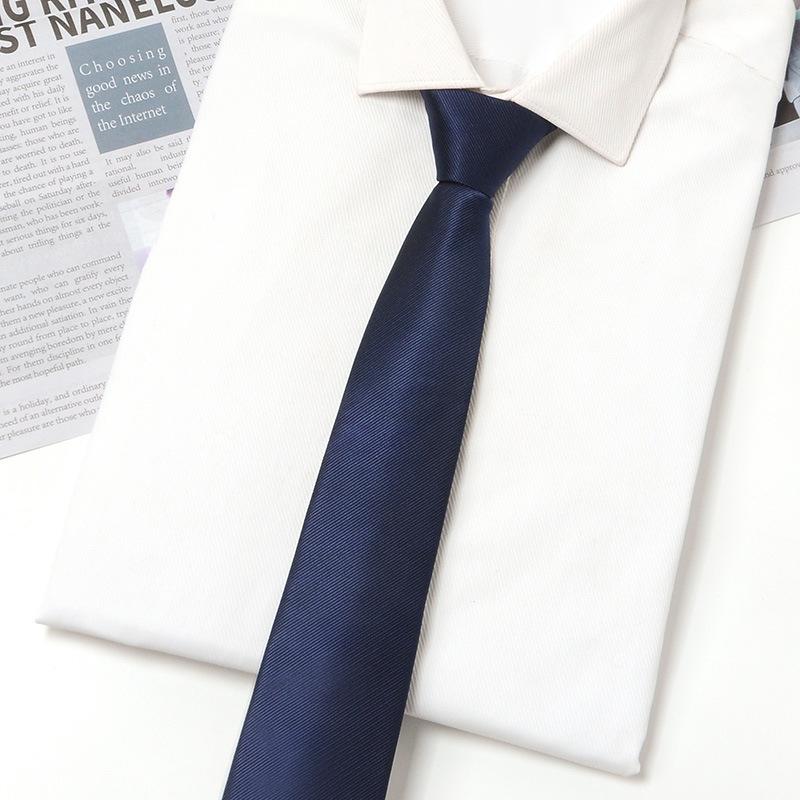 Men's Zipper Tie, Knot-free Business Formal Tie