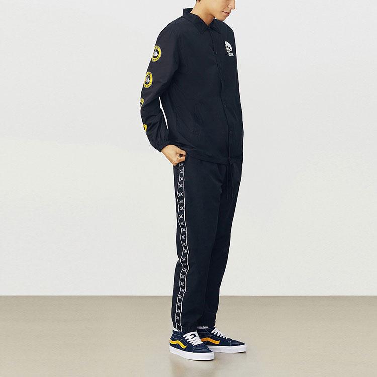 Vans Skull Print Work Jacket Men Jackets Black VN0A54MJBLK