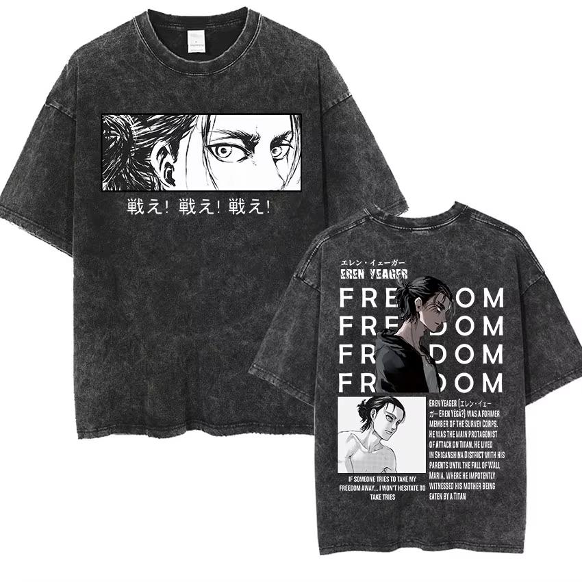 

Neon Genesis Evangelion Japan Anime EVA Shinji Ikari Mens and Womens TShirt Cotton Washed Old Retro YK Harajuku Short Sleeve XL
