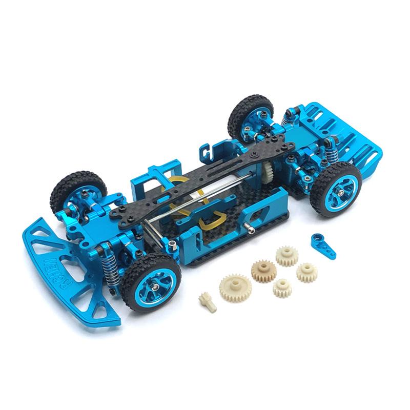 Weili 1/28 284131 K969 K979 K989 K999 Remote Control Car Accessories Metal Upgraded Frame