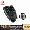 JINBEI TR-Q7II TR-V6II 2.4G Wireless Trigger Transmitter Speedlite Flash Remote Controller for Canon Nikon Sony Olympus Fuji