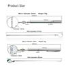 SMVM Universal Car Maintenance Inspection Mirror Folding Telescopic Reflector Welding Chassis Inspection Mirror Hand Tools