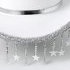 Shimmering Sequins Star Fringe Cowboy Hats Woman Female Lightweight Cowboy Hats Western Party Hat Male Windproof Hat