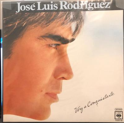 LP Record JOSÉ LUIS RODRÍGUEZ - Voy A Conquistarte TVDCS130 CBS 1984 Mexico Latin Used