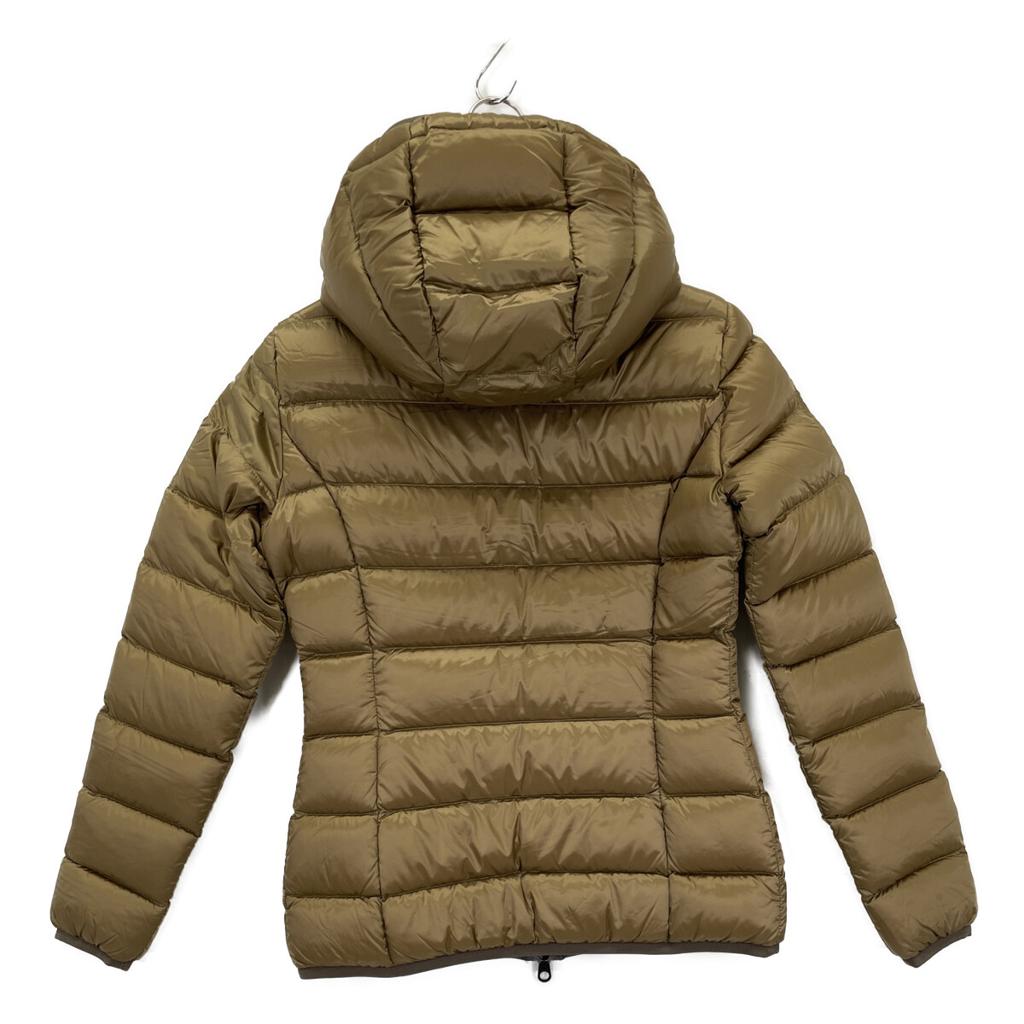 CAPE HORN 12550 STELLA/Stella Złotobrązowa Nylonowa Krótka Kurtka Puchowa z Kapturem Kurtka 40 ZłotobrązowaUżywana