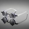 Round Punk Double Flip Men'S And Women'S Sunglasses, Locomotive Trend Personalized Foreign Trade Glasses Supply