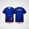 Summer Samoa Tribal Soccer T-shirt Soccer Print Football Jersey Men's Casual Tee Shirt Breathable Men Women Short Sleeves Top