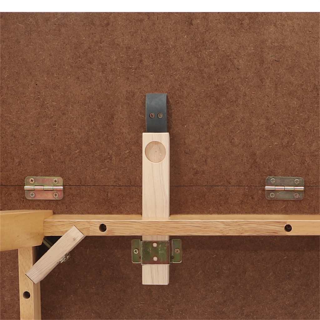 Dining Table Natural Solid Rubberwood