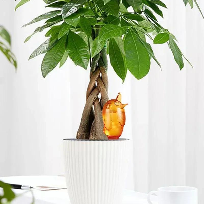 New Garden Watering Tools Cute Bird Automatic Watering Device Lazy Self-Water Drip Irrigation Indoor Flower Plant Spike Dripper
