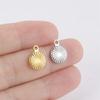 My Shape 5 pcs Small Sun Charms DIY Summer Anklets Bracelet Necklace Stainless Steel Pendants for DIY Jewelry Making