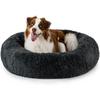Round Mat - Lionto - Ø100 Cm - Dark Gray - Soft - for Pets