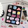 312Pcs Positive Affirmation Stickers Decals Luggage Suitcase Bike Phone Sticker Self Affirmation Encouragement Slogans Sticker