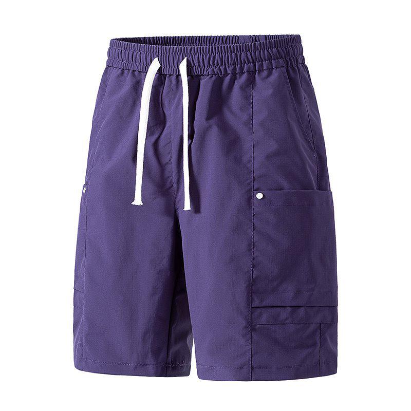 Men's American-Style 3D Pocket Casual Summer Workwear Shorts
