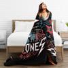 Soft Warm BlanketStudents Travel D-Deftoness Nu Metal Throw Blanket  Flannel Bedspread For Outdoor Street Trend Sofa Bed Cover