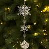 18/28 Pcs Teardrop Shape Christmas Tree Decor Sparkling Icicle Decorations Pendant  Windows