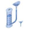 Breathing Exercise Device Lightweight Deep Breathing Trainer Adjustable Portable Respiratory Trainer for Running Fitness