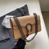 2024 Trendy Women's Crossbody Bag: Snake Head Crocodile Skin with Chain