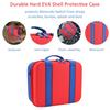 Nintendo Switch Deluxe Edition Storage Pouch Carrying Denim Travel Protective Hardshell Large Storage Bag with Soft 26 Console Pro and Shoulder Strap