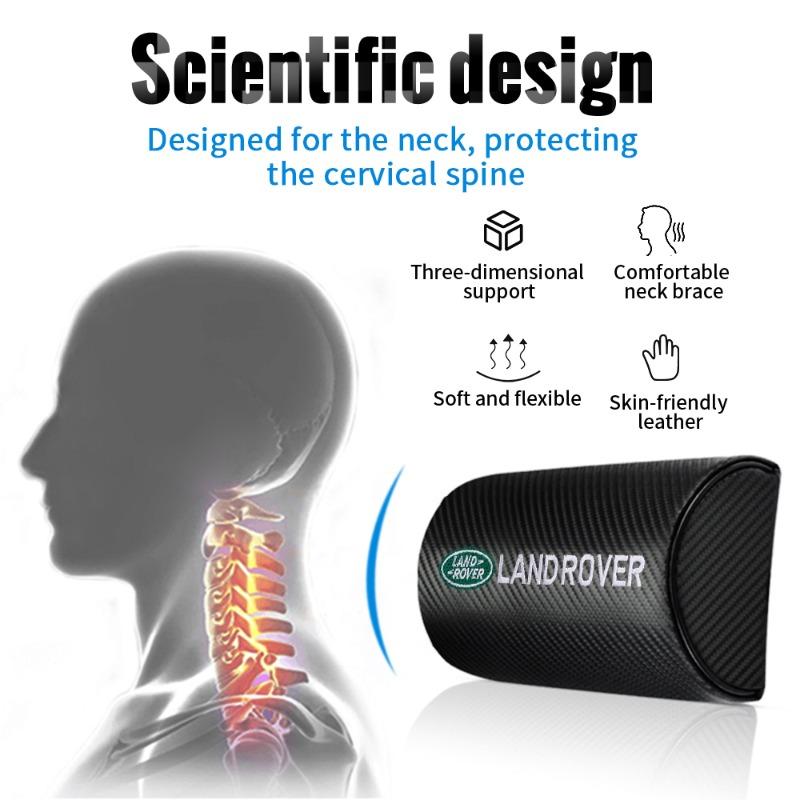 Autositz Kopfstützkissen Auto Kopfstütze Nackenstütze Schutz für Land Rover SVR Discovery Freelander SVR L320 L330 Evoque Defender Range Rover Auto