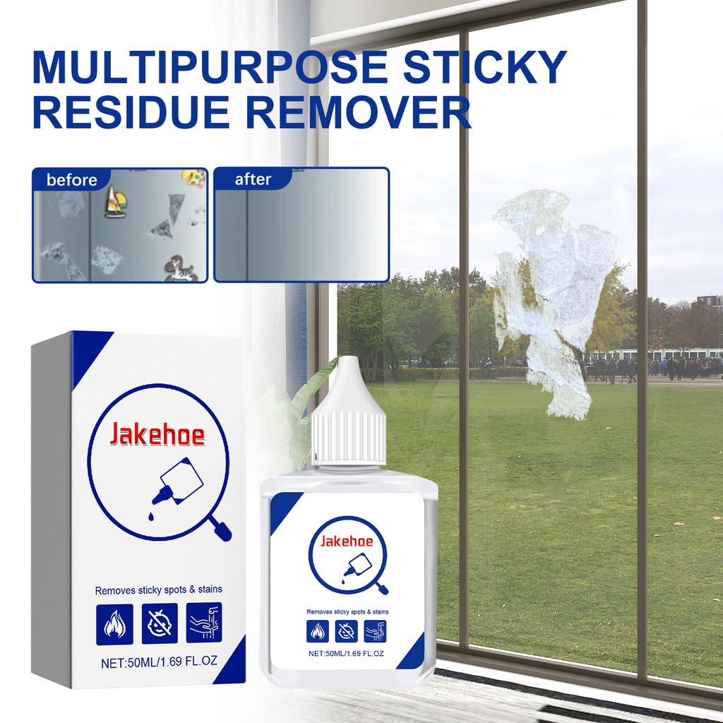 Multi-Use Adhesive Dissolver For Car Door,Car Window&Book Scenarios,Residue-Free,Safe To Clean,Doubles asanAdhesiveStain Remover