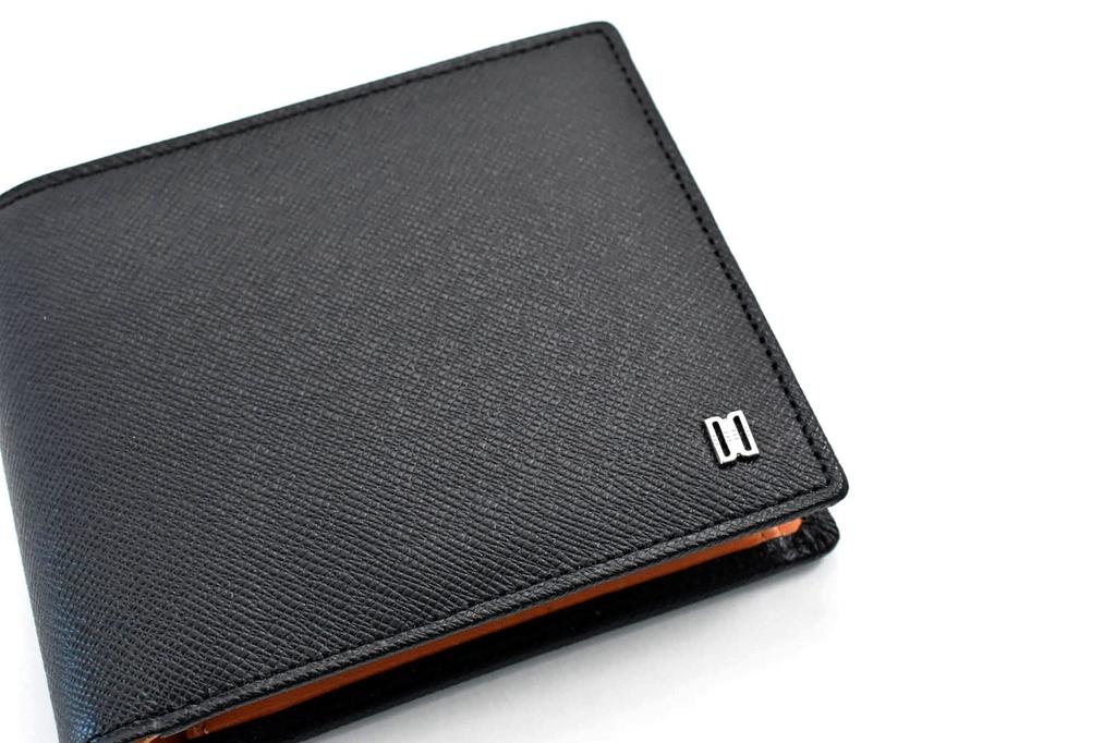 Daks Luster Bifold Wallet, Men's, Black