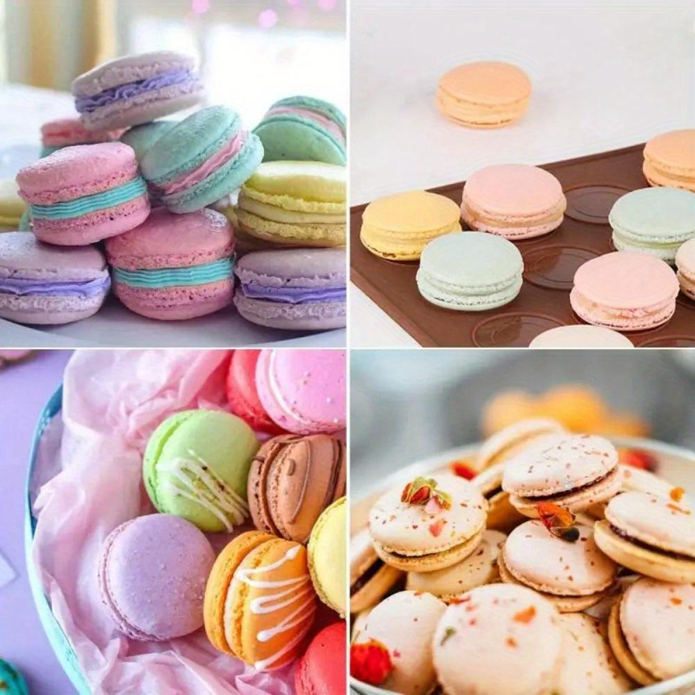 Holes Non-Stick Silicone Macaron Macaroon Pastry Oven Baking Mould Sheet Mat Diy Mold Useful Tools DIY Cake Bakeware Mold