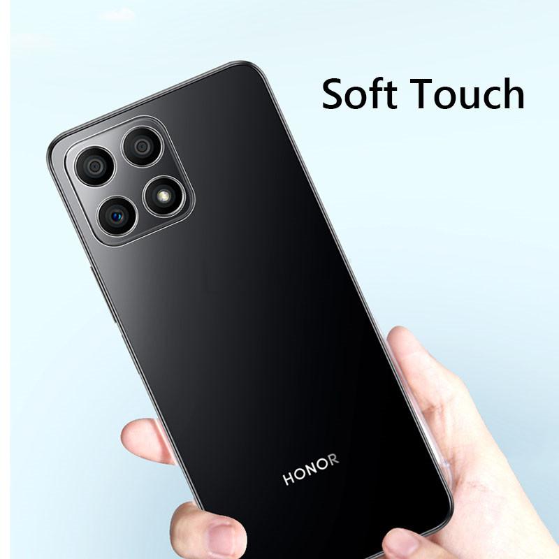 Cover For Huawei Honor X6 HonorX6 Case Slim Soft Transparent Clear TPU Phone Cases