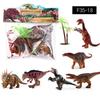 Direct Supply Of Jurassic Simulated Dinosaur Model Toys, Solid Plastic Dinosaur 7-Piece Set Of Static Ornaments