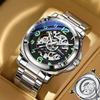 CHENXI Mechanical Men's Watch Large Dial Stylish Men's Wristwatch Luminous Waterproof Self-Winding Mechanical Movement Reloj