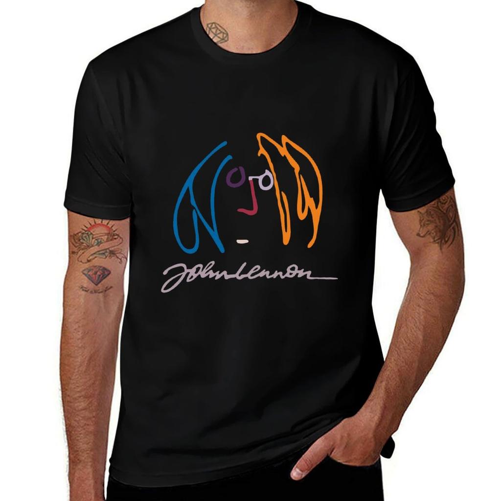 Jhon Lennon Tshirt Antiwrinkle Short Sleeve Tshirt