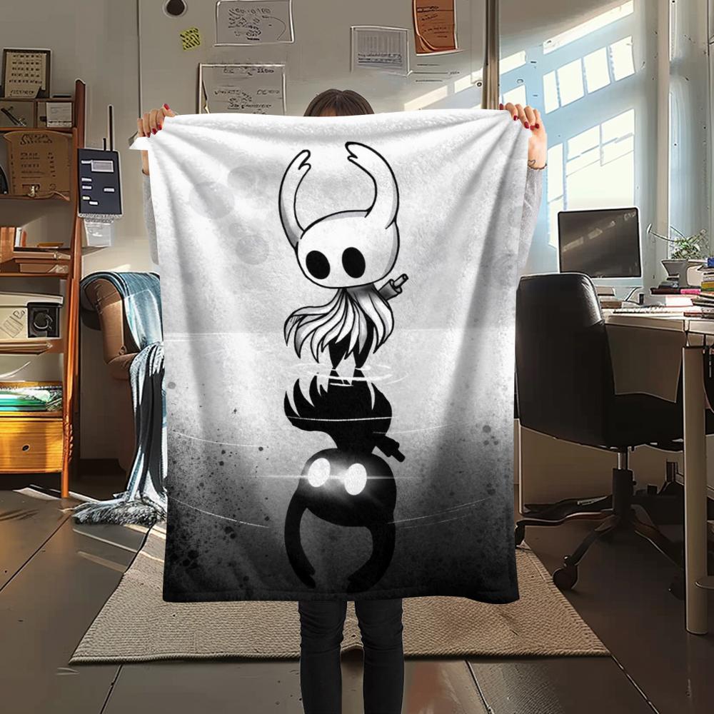 Hollow Knight Print Flannel Blanket, High quality Comfortable for All Seasons, Home Decor, Warmth and Comfort, Perfect for Christmas Gifts41