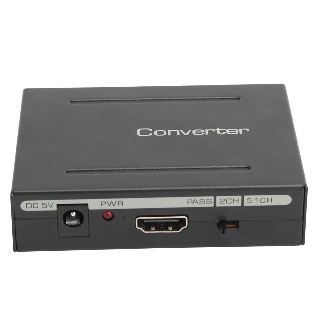Extractor Converter HighDefinition Multimedia Interface to  + SPDIF+ RCelsiusL(Black )