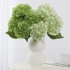 Realistic Artificial Hydrangea Flower 4 Heads Faux Flowers Hydrangea Flowers Branch  Outdoor Party
