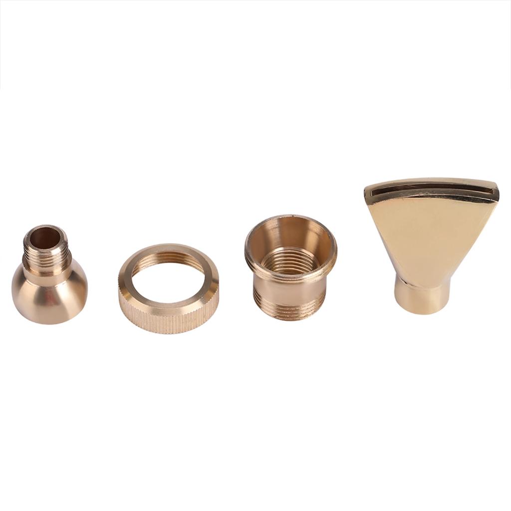 1/2 "DN15 & 3/4" DN20 Fächerförmiger Messing-Brunnendüsen-Sprinkler-Sprühkopf