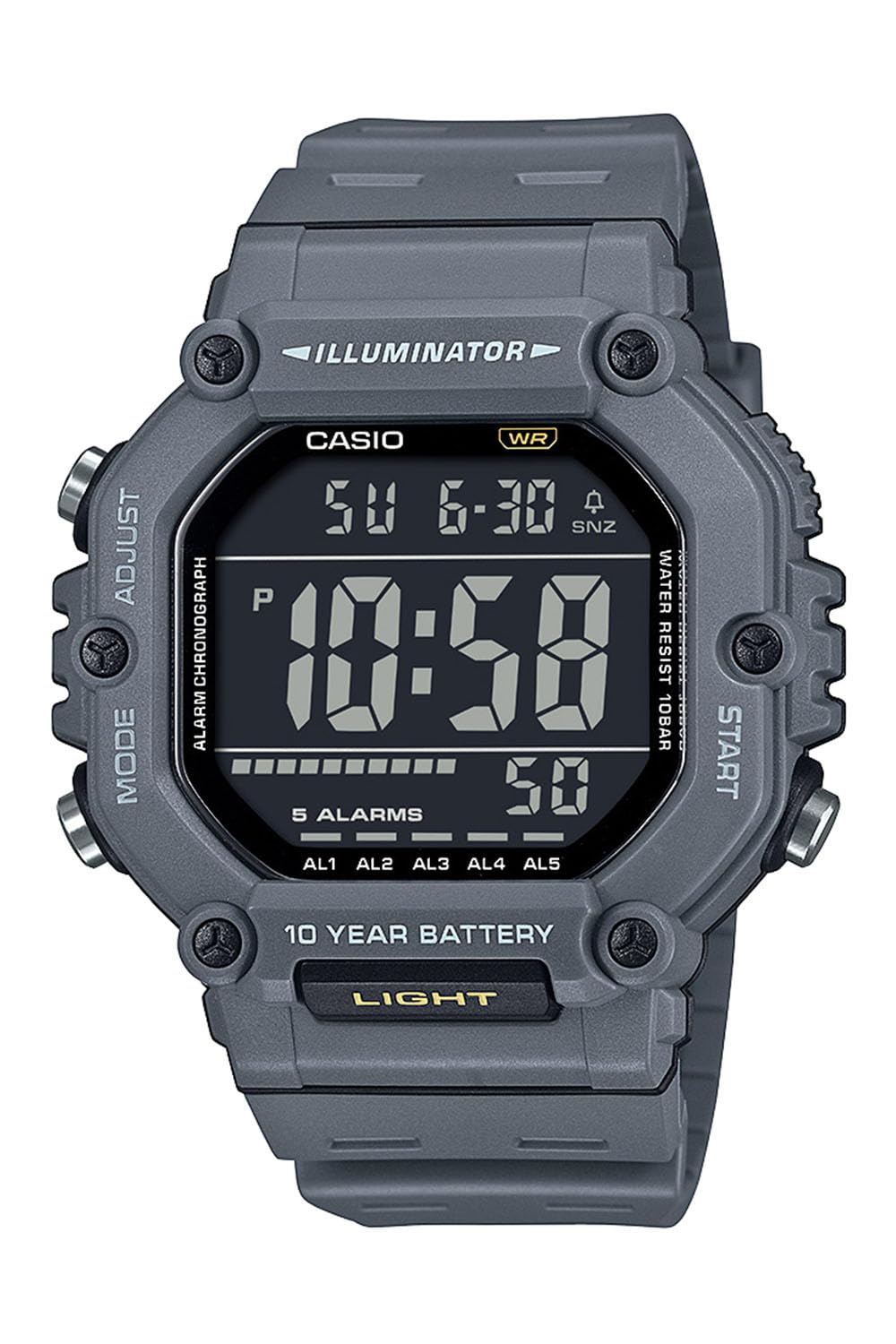 

Casio Collection Серые часы AE-1600H-8BJF Мужские серый