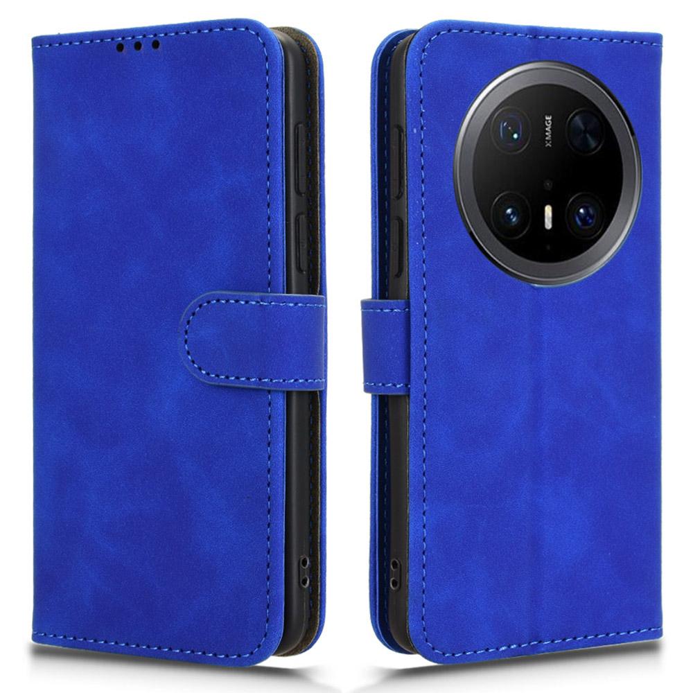 

For Huawei Mate 70 Pro+/70 Pro Leather Case Skin-Feel Anti-Drop Wallet Flip Phone Cover B
