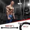 Forearm Wrist Roller Trainer Heavy Duty Arm Strength Training Exerciser with Pulley System for LAT